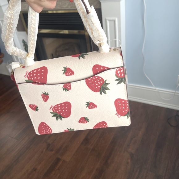 Coach KLARE CROSSBODY WITH WILD STRAWBERRY PRINT (COACH CH333) - Picture 3 of 6